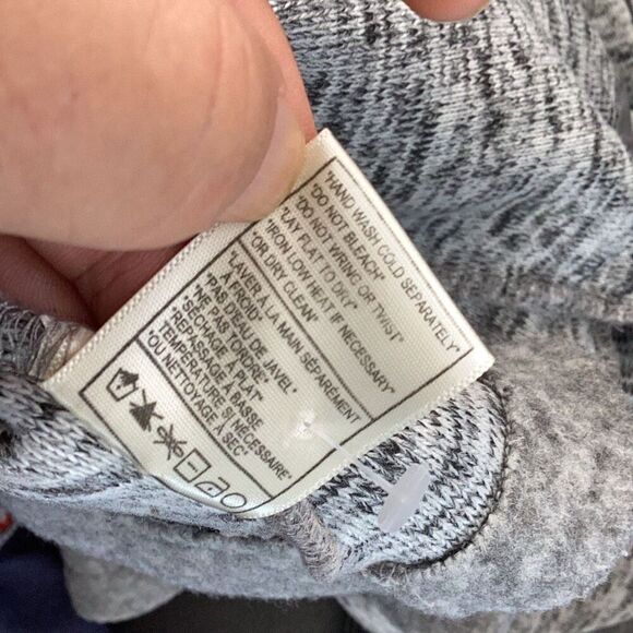 BB Dakota Gray Maggie Fleece Drape Collar Sweater Jacket Women’s Small Zip Coat - Picture 9 of 9